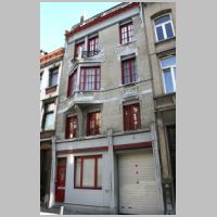 Brussels, Rue Saint-Josse 13-15, Saint-Josse-ten-Noode, by Leon Govaerts, photo Michel wal, Wikipedia.jpg